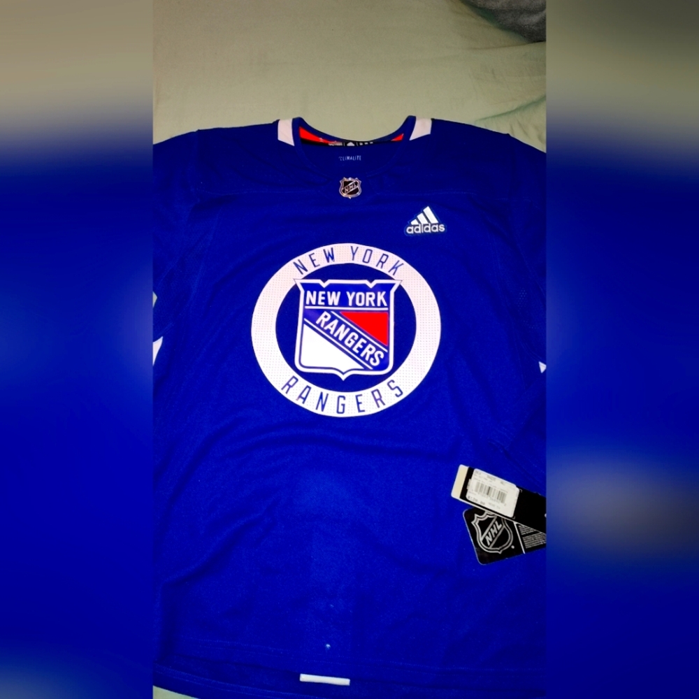 NY Rangers Adidas Practice Jersey